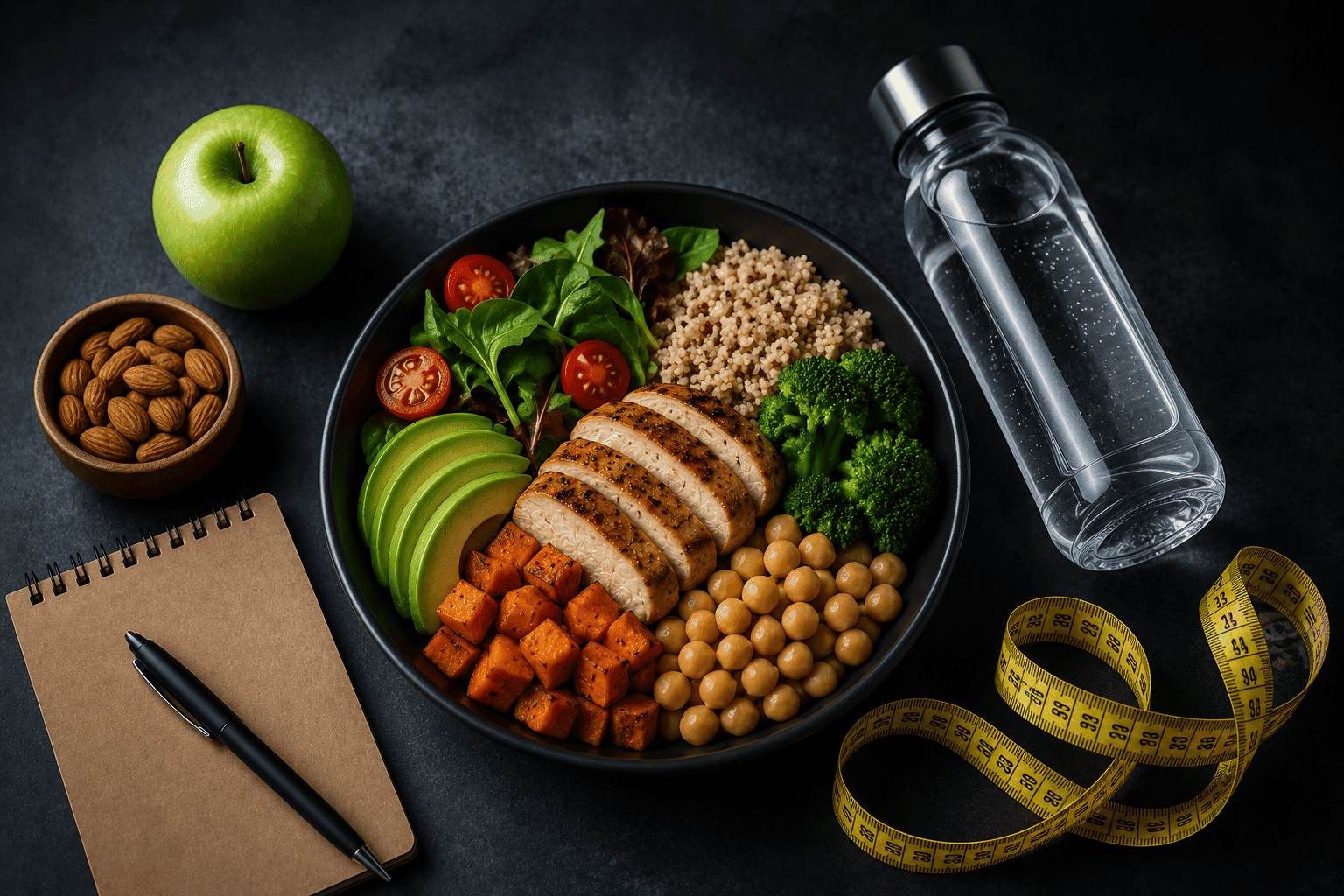 Daily Calorie Calculator and Macronutrients